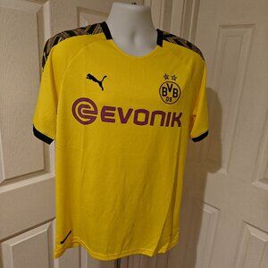 Borussia Dortmund 2019/20 Home Jersey Puma Men's Sizes M and L Soccer Shirt
